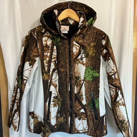 Women’s Aqua Stop Camouflage Jacket - Picture 1 of 8